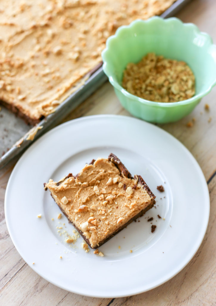 peanut butter brownies