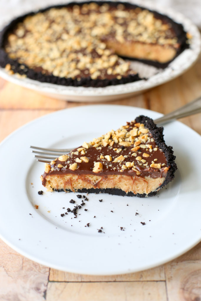 chocolate peanut butter pie