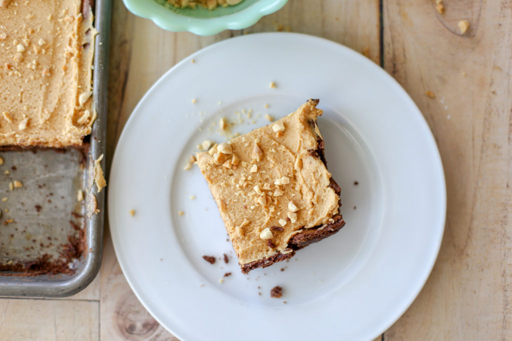 peanut butter brownies