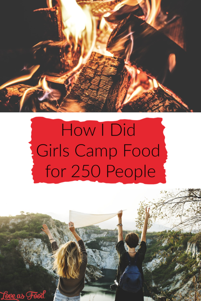 girls camp food