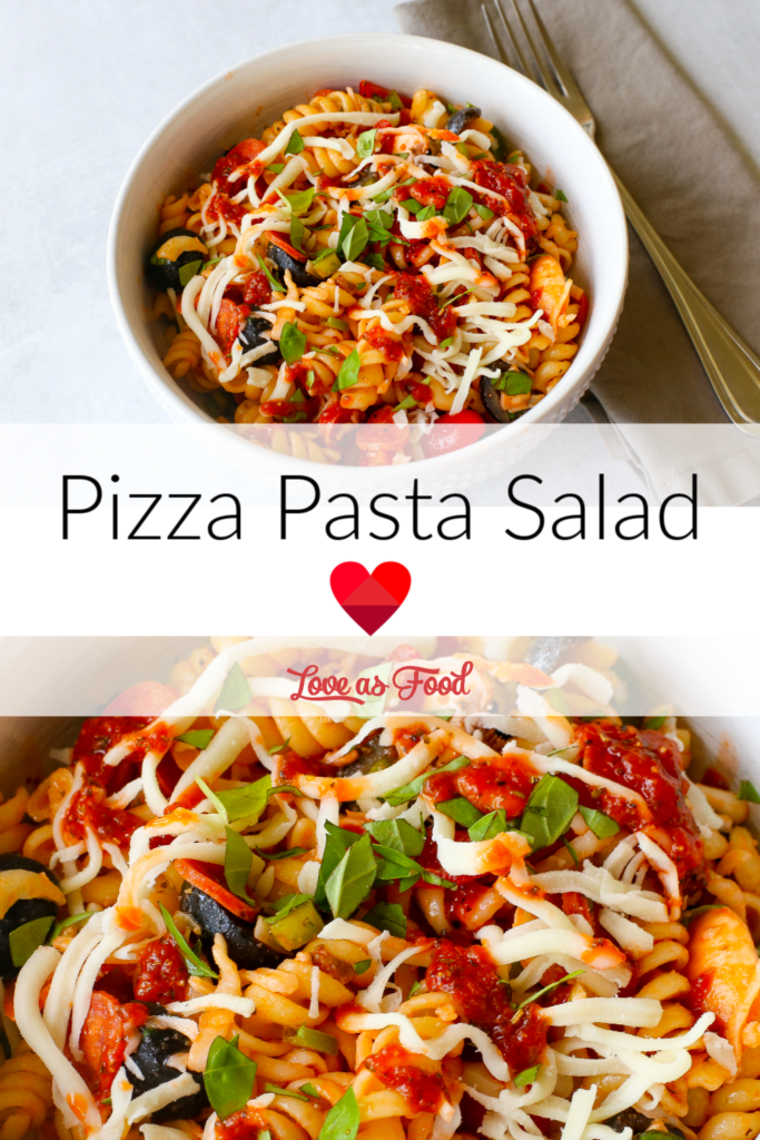 pizza pasta salad