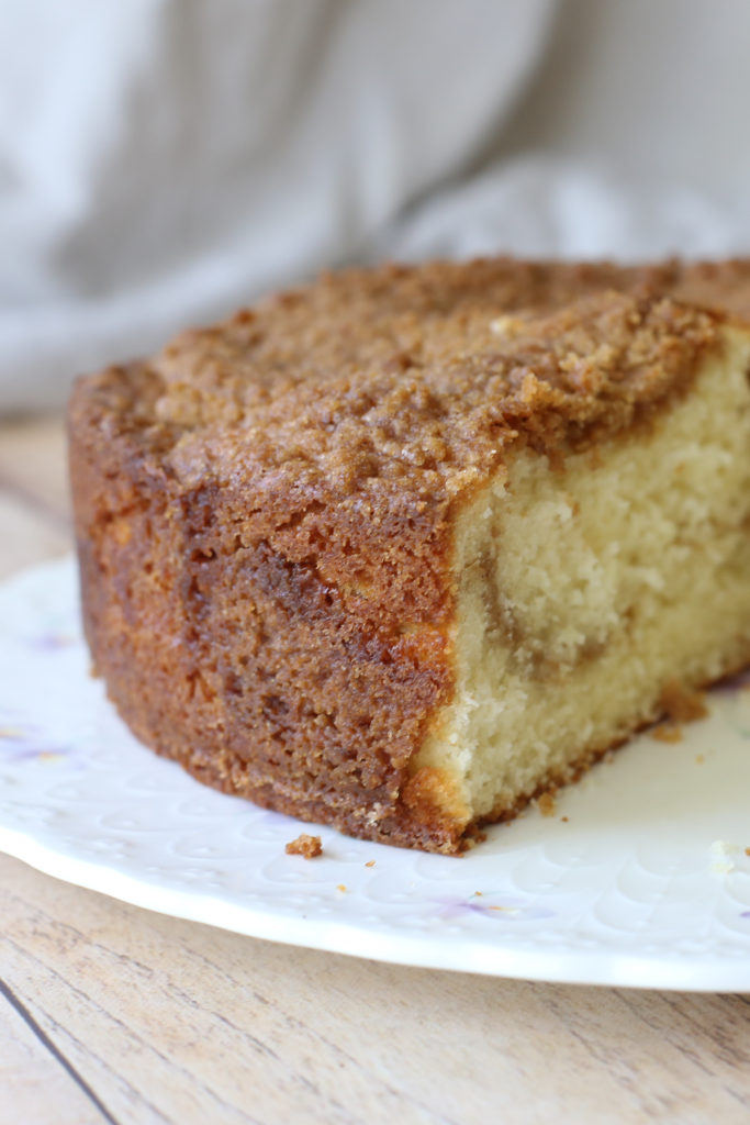 layered coffee cake