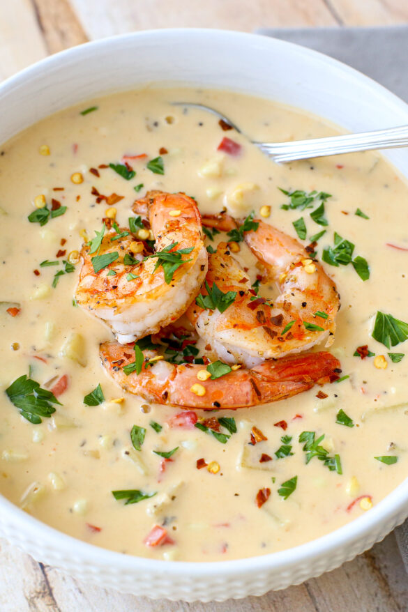 corn and shrimp chowder