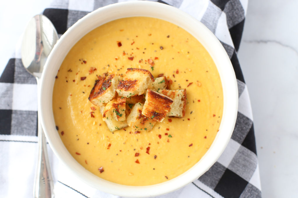 roasted butternut squash soup