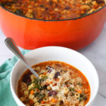 chicken pasta e fagioli