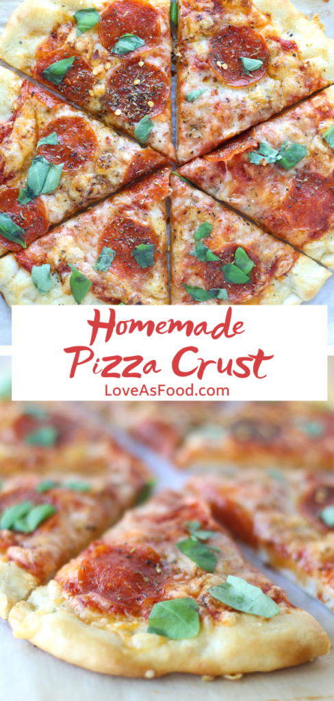 homemade pizza crust