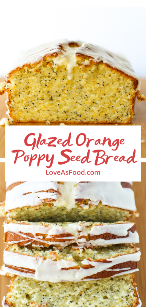 glazed orange poppy seed bread