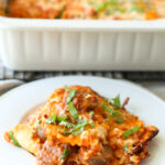 baked ravioli with sausage