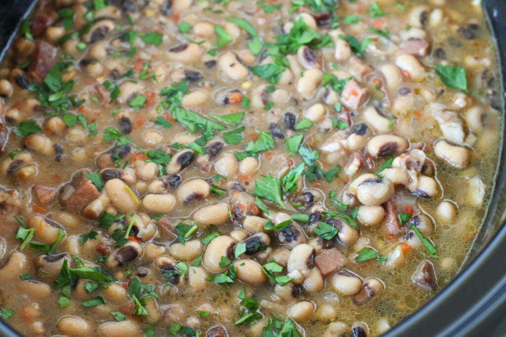 Slow Cooker Black-Eyed Peas