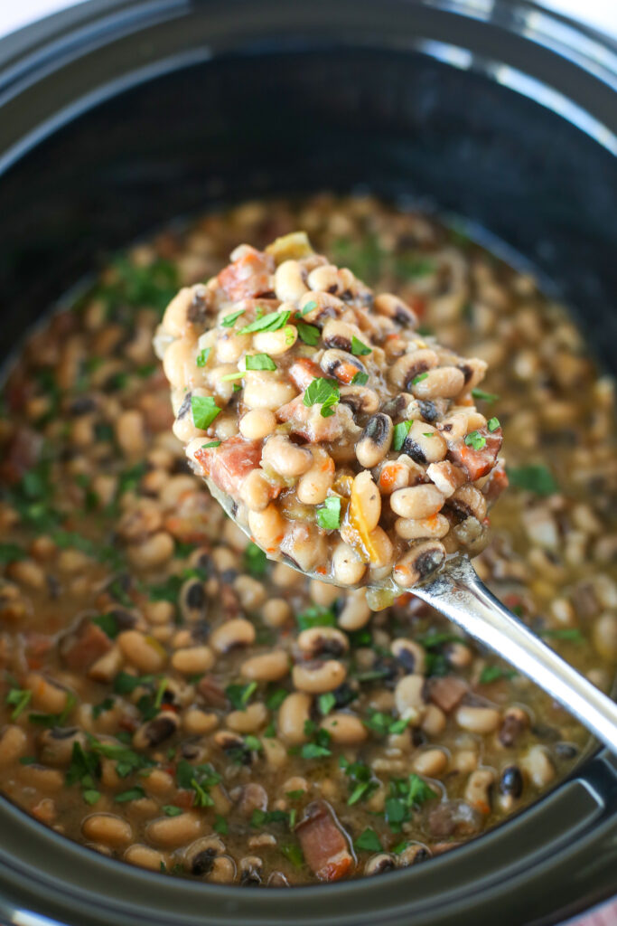 Slow Cooker Black-Eyed Peas