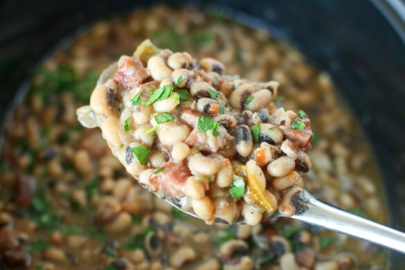 Slow Cooker Black-Eyed Peas