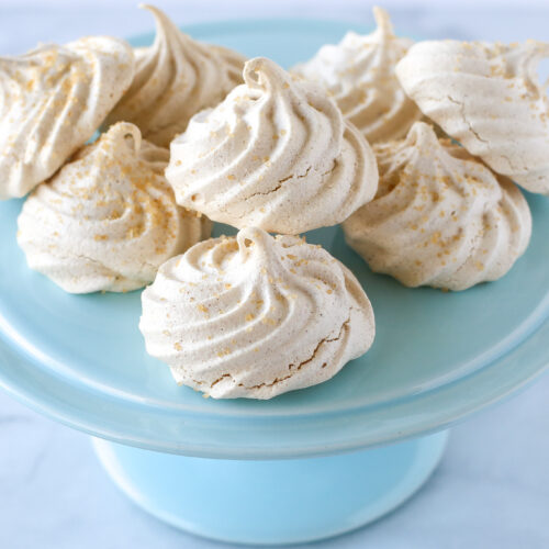 Cinnamon Sugar Meringues - Love As Food