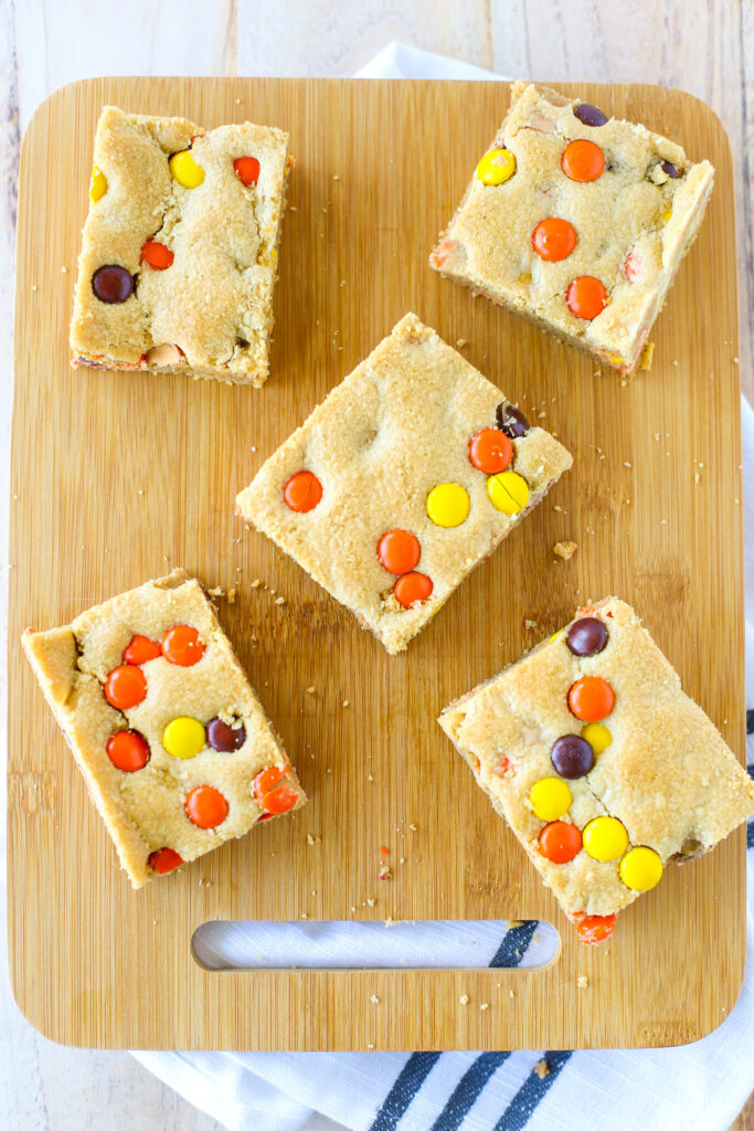 Peanut Butter Blondies