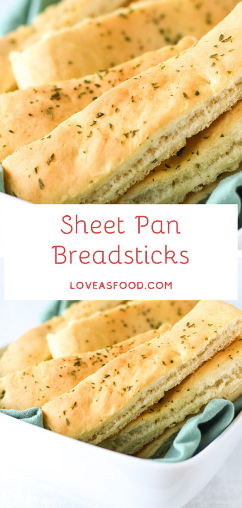 Sheet Pan Breadsticks