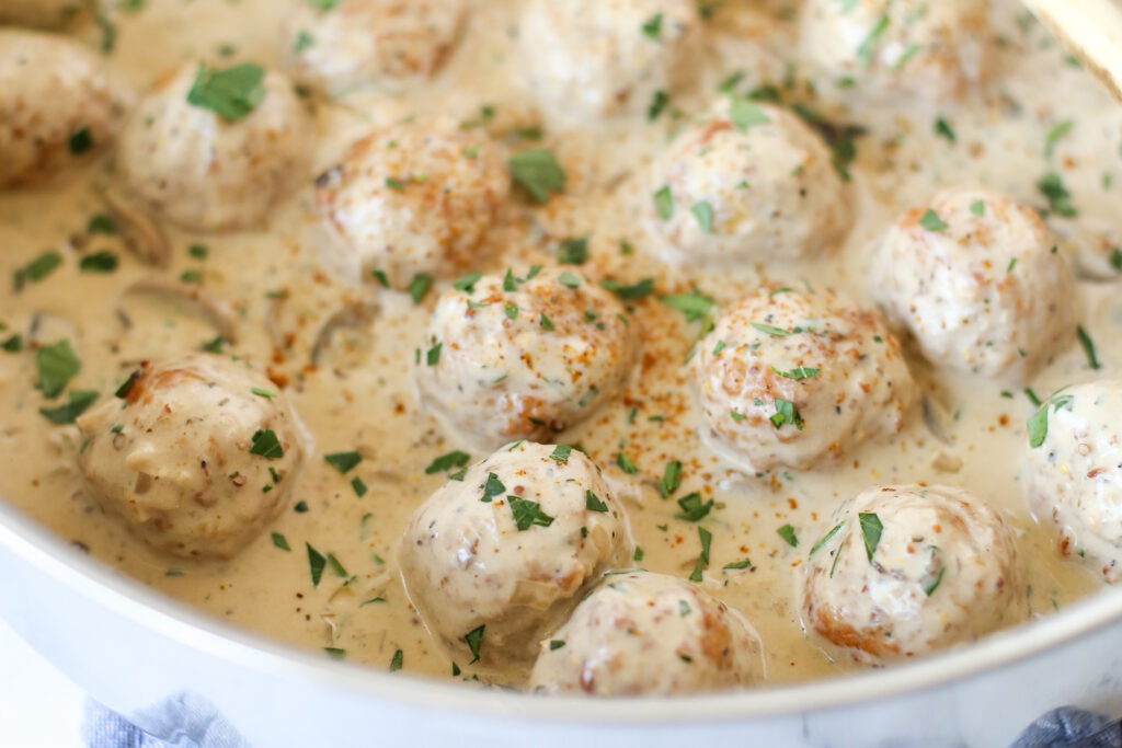 Meatball Stroganoff