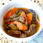 sweet and sour beef stew