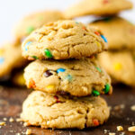 peanut butter m&m cookies