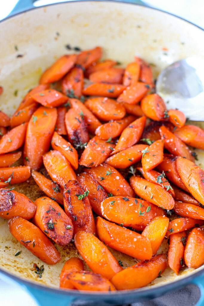 spicy honey-glazed carrots