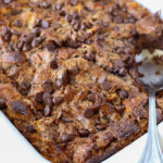 chocolate croissant bread pudding